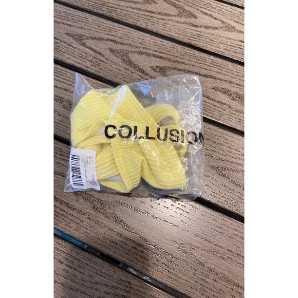 Collusion Ribbed Bikini Top NEW - Picture 4 of 4